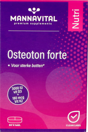 Mannavital Osteoton Forte Comp 60 4