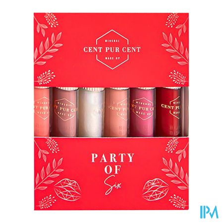 Cent Pur Cent Party Of Six Lipgloss 1