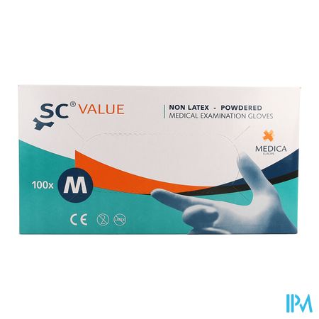 Sensicare Gants Chirurg. Stretchvinyl M 100 1