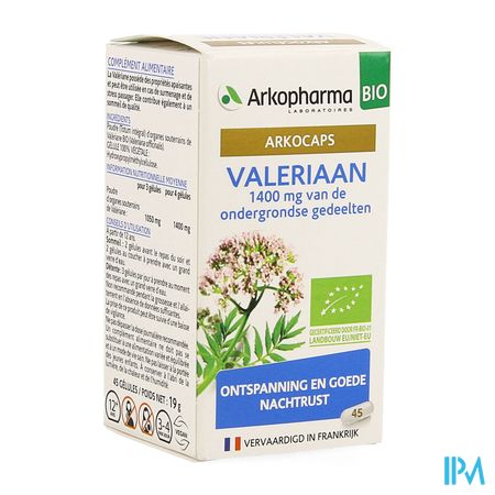 Arkocaps Valeriaan Bio Caps 45 Nf 3