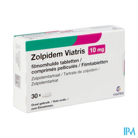 Zolpidem Viatris 10mg Tabl 30