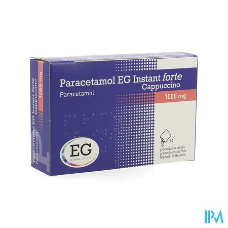 Paracetamol EG Inst.Forte 1G Cappuccino    Sach 10