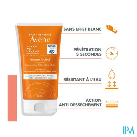 Avene Zon Spf50+ Intense Protect 50+ Fluide 150ml 12