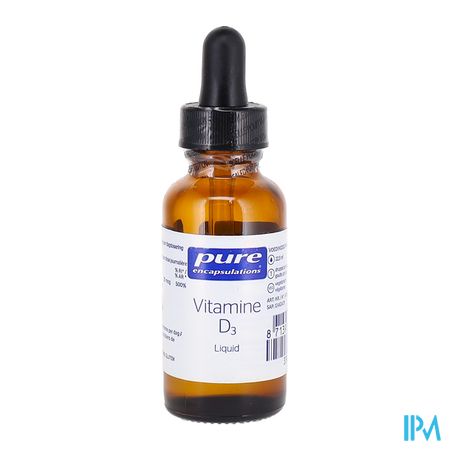 Pure Encapsulations Vitamine D3 Liquid 22,5ml 2