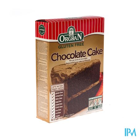 Orgran Mix Chocoladecake 375g 4501 Revogan