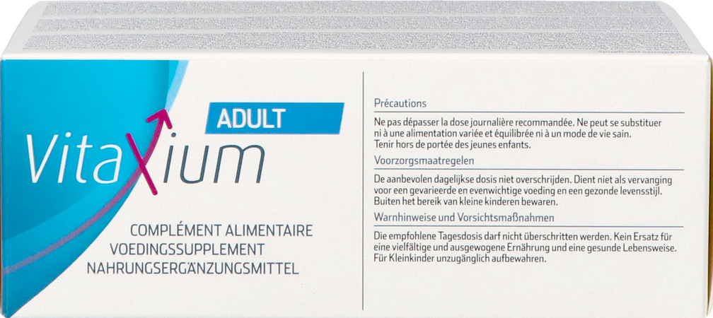 Vitaxium Adult Multi Vitamines Caps 60 Promo -5€ 8