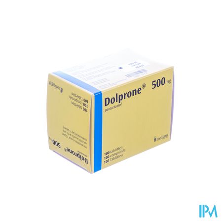 Dolprone Comp 100 X 500mg Ad Ud