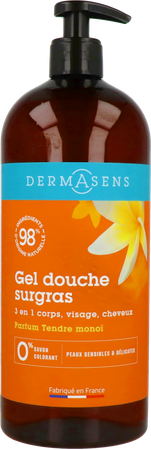 Marque V Dermasens 3in1 Douchegel Overvet Monoi 1l 4