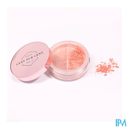 Cent Pur Cent Blush Mineral Pdre Libre Corail 7g