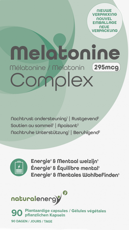 Melatonine Complex 295mcg V-caps 90 Natural Energy 3
