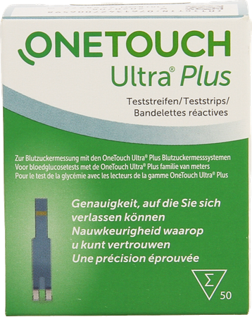 OneTouch Ultra Plus Teststrips (50) 1