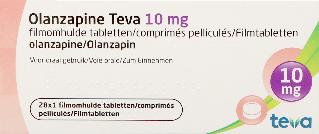Olanzapine Teva 10mg Filmomh Tabl 28 X 10,0mg 3