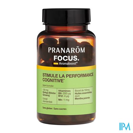 Pranarom Aromaboost Focus Caps 60 1