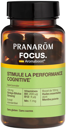Pranarom Aromaboost Focus Caps 60 1