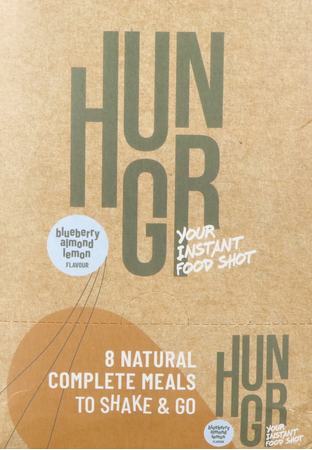 Hungr Blueberry Almond Lemon Shake 8x65g 4