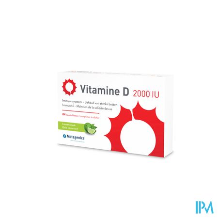 Vitamine D 2000iu Metagenics Comp 84