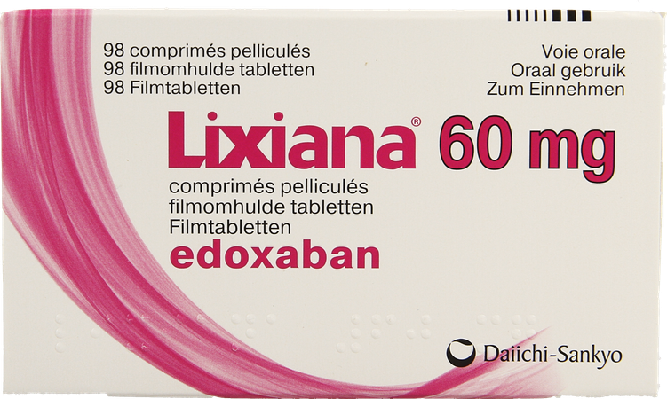 Lixiana 60mg Comp Pell 98 X 60mg 2