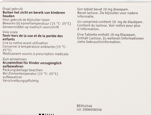 Valium 10mg Tabl 60 3
