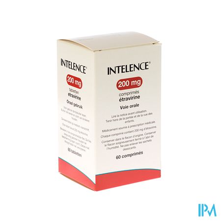 Intelence 200mg Tabl 60 X 200mg