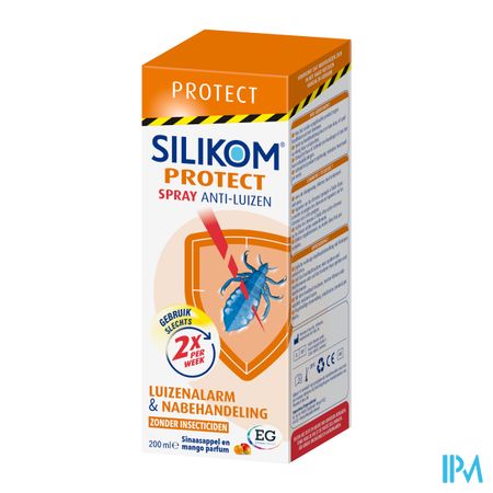 Silikom Protect Lotion Luizen          Spray 200Ml