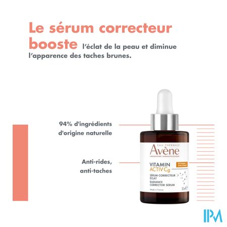 Avene Vitamine Activ Cg Serum Correcteur Eclat30ml 6