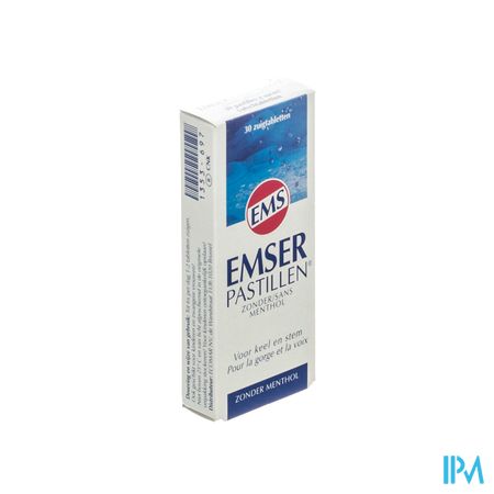 Emser Pastille Zonder Menthol 30