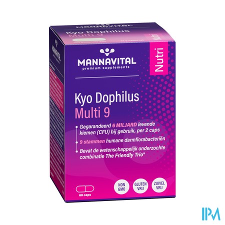 Mannavital Kyodophilus Multi 9 Caps 60