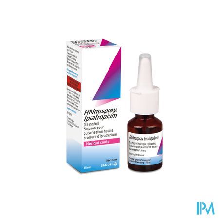 Rhinospray Ipratropium 0,6mg/ml Sol Nasale 15ml