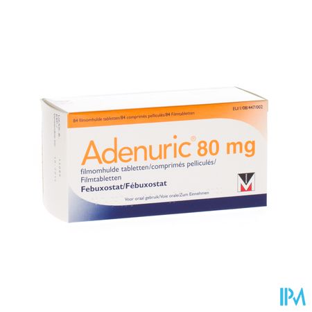 Adenuric 80mg Filmomh Tabl 84 X 80mg