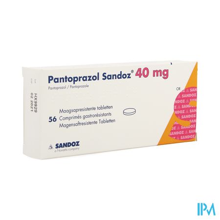 Pantoprazol Sandoz Impex. 40mg Gastro. Comp 56 Pip