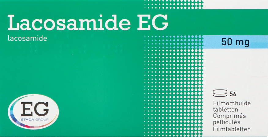 Lacosamide EG 50Mg     Comp Pell 56 1
