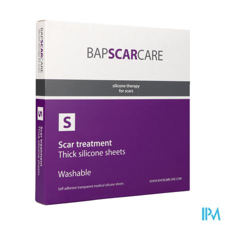 Bap Scar Care S Silicoonverb Adh 10x 15cm 2 Stuks