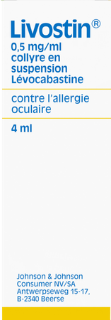Livostin Collyre 4ml 3