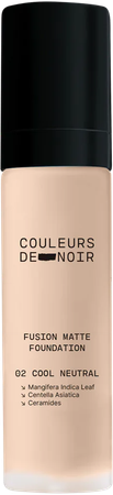 Couleurs De Noir Fus. Matte Fdt 02 C. Ntrl 30ml 3