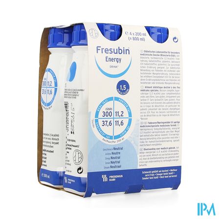 Fresubin Energy Drink 200ml Neutre/neutraal 1