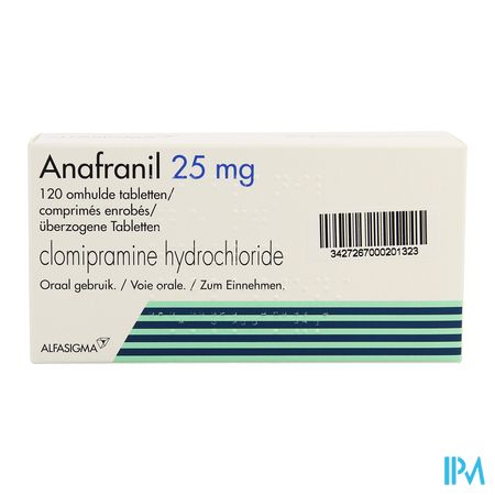 Anafranil 25mg Comp Pell 120 X 25mg 2
