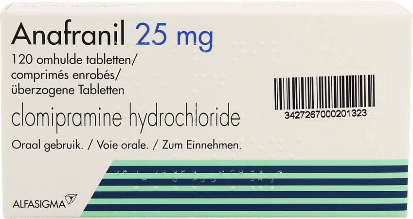 Anafranil 25mg Filmomh Tabl 120 X 25mg 2