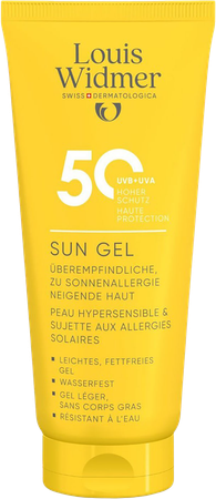 Widmer Sun Gel 50* 100ml 3