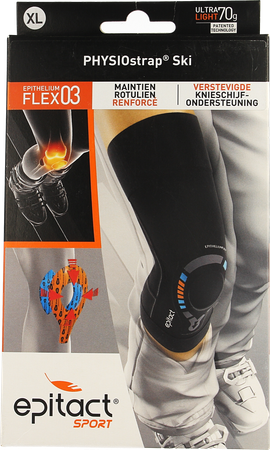 Epitact Kniebescherming Physiostrap Ski Xl 1