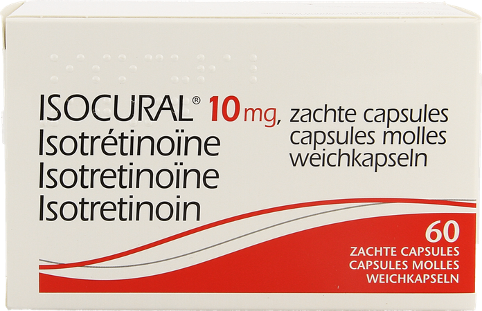 Isocural 10mg Pierre Fabre Benelux Caps 60 X 10mg 2