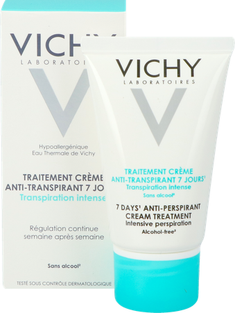 Vichy Deo Intense Transpiratie 7 Dagen Creme 30ml 7