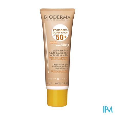 Bioderma Photoderm Cover Touch Goud Spf50+ Tb 40g 3