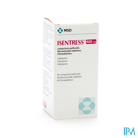 Isentress 400mg Omhulde Tabl 60