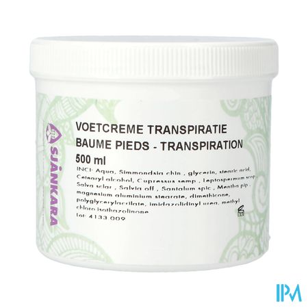 Sjankara Voetcreme Transpiratie 500ml