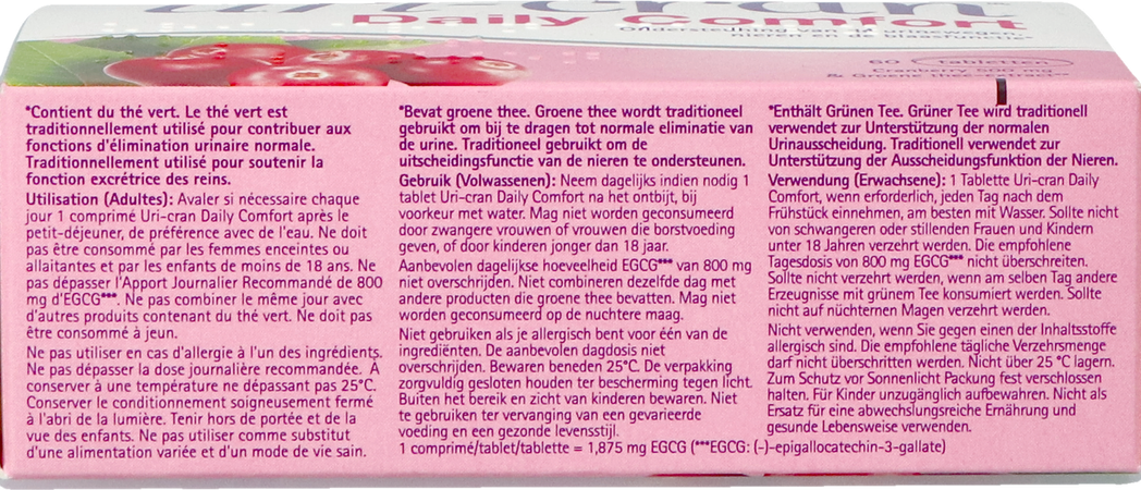 Uri-cran Daily Comfort Tabl 60 8