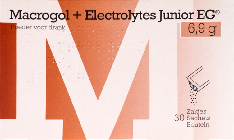 Macrogol+Electrolytes Junior EG 6,9G Pdr Sach 30 4