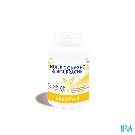 Teunisbloem & Borageolie Bio Caps 90 Lepivits 1