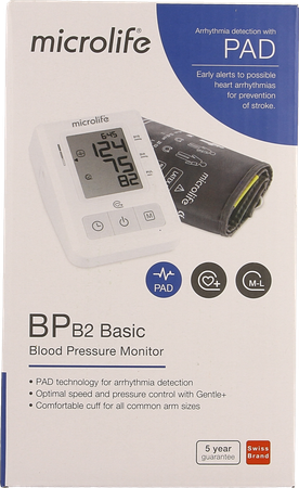 Microlife Bp B2 Basic Bloeddrukmeter Arm Otc Sol 1