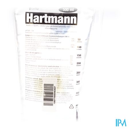 Bx Hartmann Viaflo 500ml