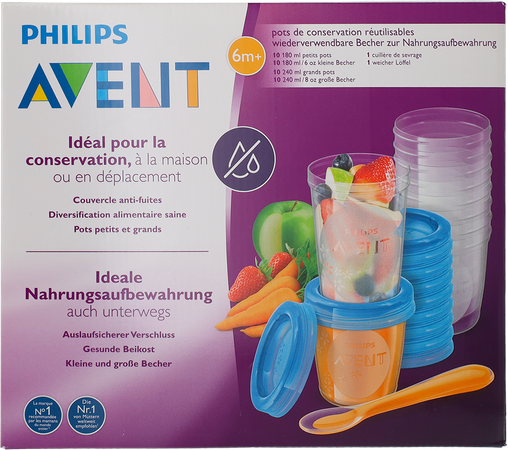 Philips Avent Via Natural Hapjesset SCF721/20 1